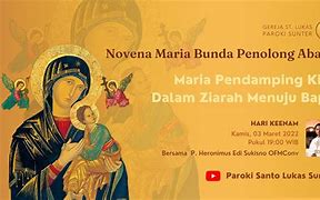 Novena Bunda Penolong Abadi Lengkap